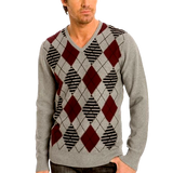 Diamondback V-Neck Sweater