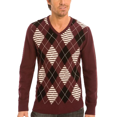 Diamondback V-Neck Sweater