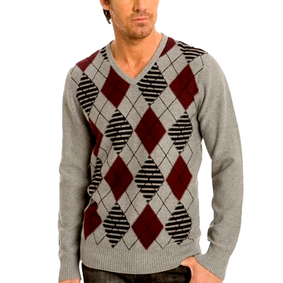 Diamondback V-Neck Sweater