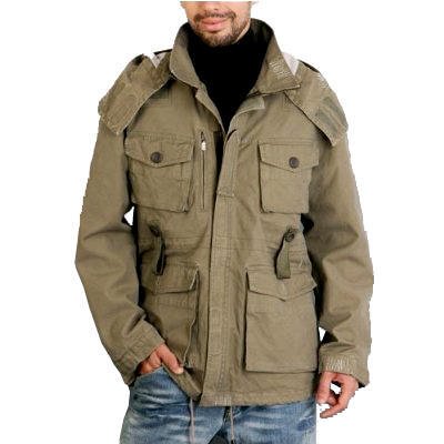 Hooded Combat Parka